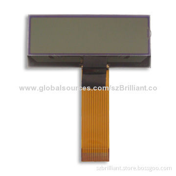 Dot-matrix LCD Module, 16 Characters x 2 Lines Character LCD, COG STN, Gray Positive, FPC